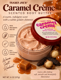 Trader Joe's Caramel Creme Scented Body Butter, 8 oz